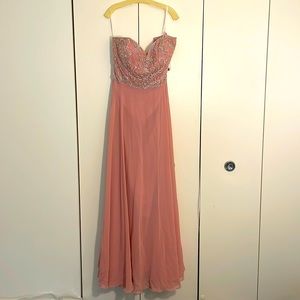 Size 24 Mauve Alyce Formal Gown